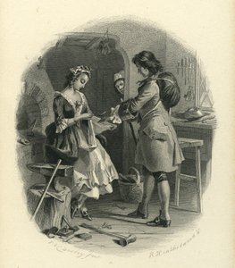 Barnaby Rudge: Dolly Varden e Joe Willet da F.O.C. and McRae, C. John Darley