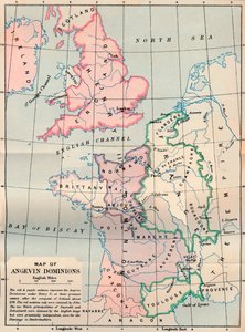 Mappa dei domini angioini, 1902 da FS Weller