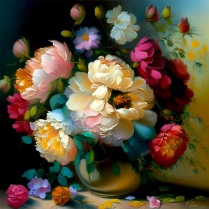 Bellissime rose in vaso