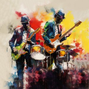 Band di Musicisti Rock & Jazz che Suonano la Chitarra da F. Abderrahim