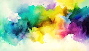 Acquerello astratto, pittura di sfondo colorata, stampe d