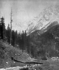 Ghiacciai della Valle del Sindh, Kashmir, India, inizio XX secolo
