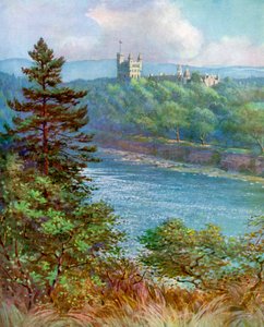 Castello di Balmoral, Aberdeenshire, Scozia, 1924-1926 da F. C. Varley