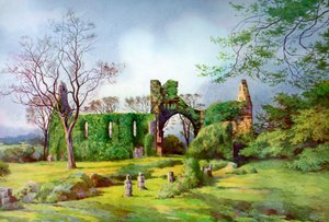 Abbazia di Grey, County Down, Irlanda del Nord, 1924-1926 da F. C. Varley