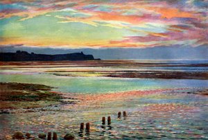 La foce del fiume Doon, Scozia da F. C. Varley
