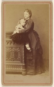 La signora Bucheron e sua figlia. da F. Deron