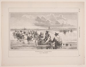 Pescatori di anguille nel Limfjord