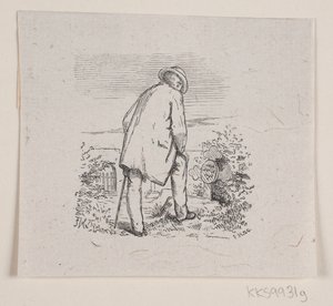 Illustrazione per "De sidste timer", poesia di H. J. Greensteen