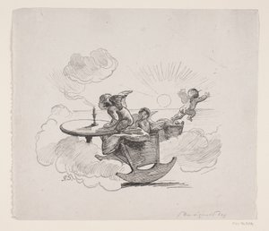Illustrazione per Grundtvig: "Il giorno benedetto" da F. Hendriksen