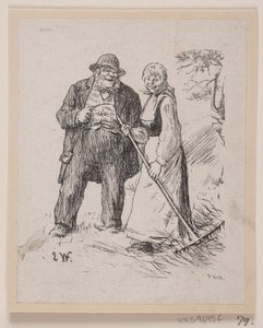 Illustrazione per "Herremandsbruden" da F. Hendriksen