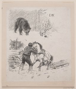 Illustrazione per "Velgjort og ilede lønnet"