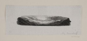 Vignet. Montagne innevate da F. Hendriksen