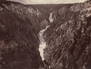 Grand Canyon di Yellowstone e cascate da F. Jay Haynes