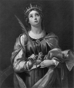Santa Caterina, XIX secolo da F Knolle