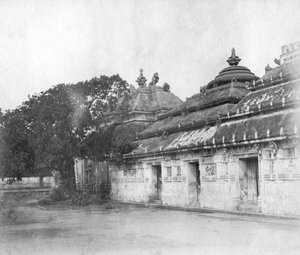Tempio di Lingaraj, Bhubaneswar, Orissa, India, 1905-1906 da F. L. Peters