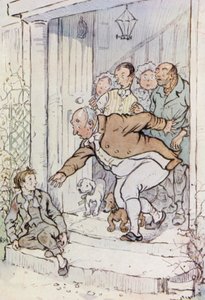 Illustrazione per Oliver Twist da F. M. B. Blaikie