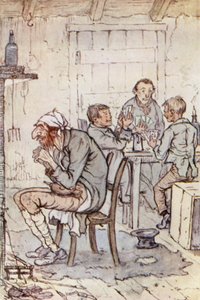 Illustrazione per Oliver Twist da F. M. B. Blaikie