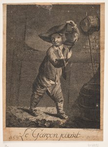Le Garçon Jouant da F. Schüerer