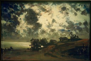 Luce lunare, studio da Fanny Churberg