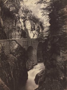 Strada per Eaux-Chaudes, Pirenei (recto) da Farnham Maxwell Lyte