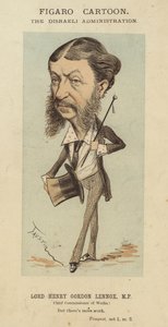 Lord Henry Gordon-Lennox, politico conservatore britannico e ministro del governo nell