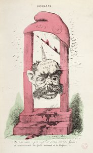 Caricatura di Otto von Bismarck, 1870