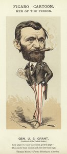 Caricatura di Ulysses S Grant