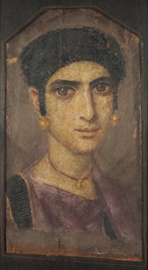 Ritratto di una giovane donna, II sec. d.C. da Fayum mummy portraits