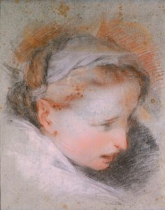 Testa di donna da Federico Barocci
