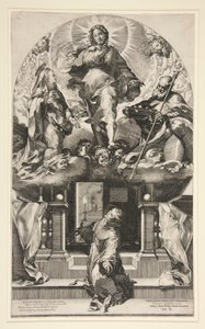 La Visione di San Francesco (Il Perdono di San Francesco) da Federico Barocci
