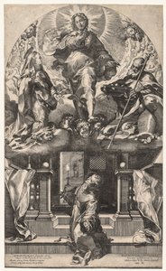 La visione di San Francesco, 1581