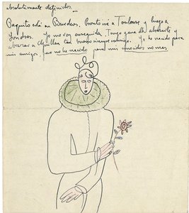 Lettera autografa a Melchor Fernandez Alamgro, Granada, fine gennaio 1926