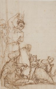 Gruppo di spettatori da Federico Zuccaro
