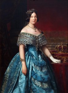 Isabella II di Spagna da Federico de Madrazo y Kuntz