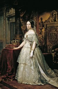 Isabella II di Spagna da Federico de Madrazo y Kuntz