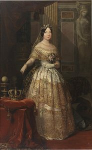 Spagnolo: Isabel II da Federico de Madrazo y Kuntz