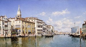 Il Canal Grande, Venezia, 1883