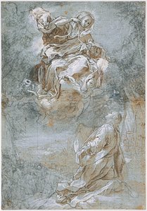 Il miracolo della Sacra Cintola, ca 1600-1610 da Federigo Barocci