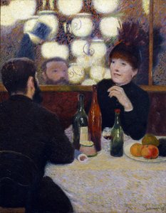 Al Café de la Nouvelle Athènes (ritratto di Suzanne Valadon)