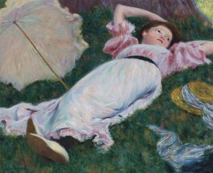 Donna reclinata (ca 1890) da Federigo Zandomeneghi
