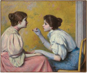 Conversazione interessante, 1895