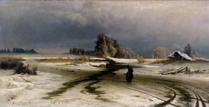 Il disgelo, 1871 da Fedor Aleksandrovich Vasiliev