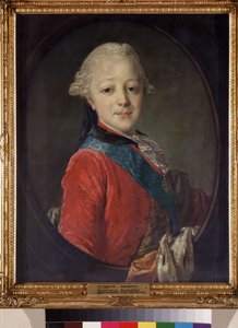 Ritratto del granduca Pavel Petrovich da bambino da Fedor Stepanovich Rokotov