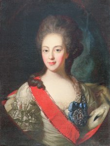 Ritratto della Contessa Yekaterina Orlova (1758-81) da Fedor Stepanovich Rokotov