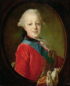 Ritratto di Pavel Petrovich (1754-1801) 1761