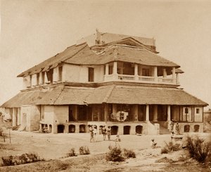 Casa Banks, Lucknow da Felice Beato