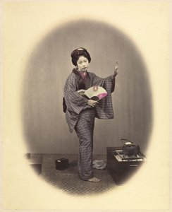 Ragazza che balla 1868 Felice Beato da Felice Beato