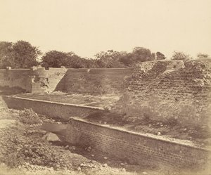 Grande breccia al bastione del Kashmir da Felice Beato