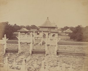 Interno e archi del Tempio del Cielo dove l