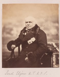 James Bruce ottavo conte di Elgin, 1860 da Felice Beato